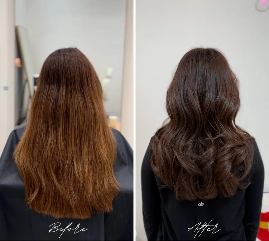 3 - Beauty Lounge by Joelle Before after hair cut
