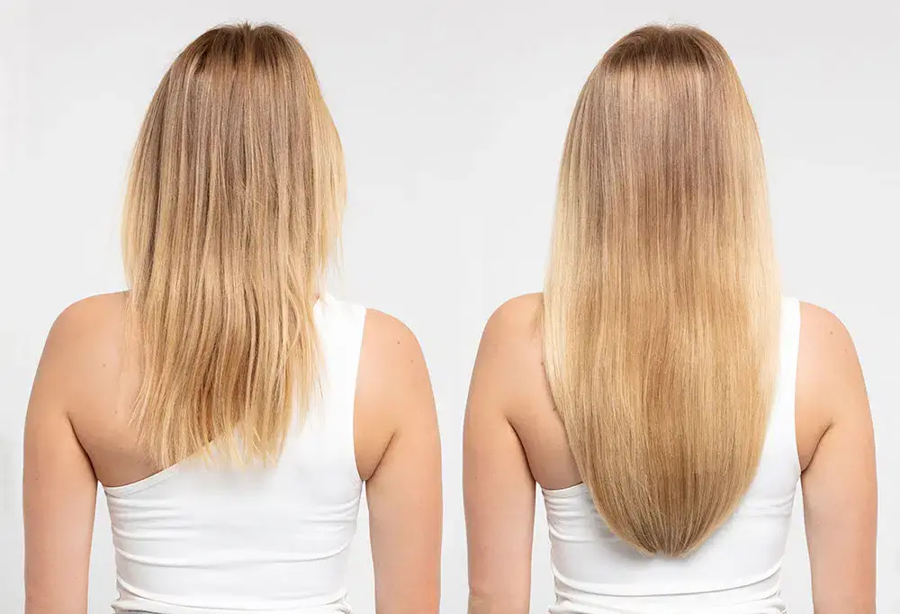hair extensions - Real Results 1 - Beauty Lounge by Joelle hair extensions - Real Results 1